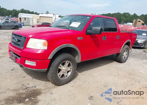 2004 Ford F150 Supercrew z USA, uszkodzony, nr VIN 1FTPW14584KA08334